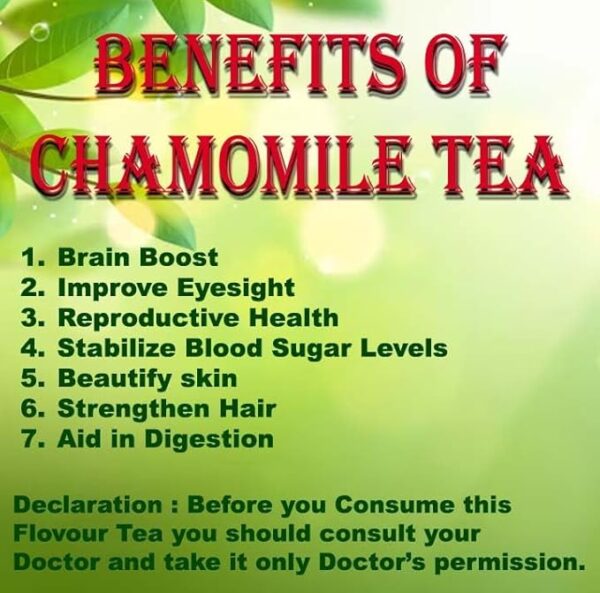 Chamomile Flower Tea 3