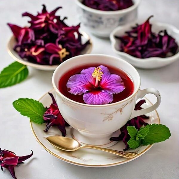 Combo 3 Flavours Tea Butterfly Blue Pea, Hibiscus, Rose Buds Flavours Tea 1