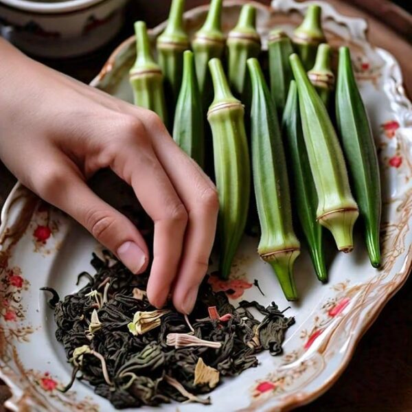 Lady Finger Green Tea 4