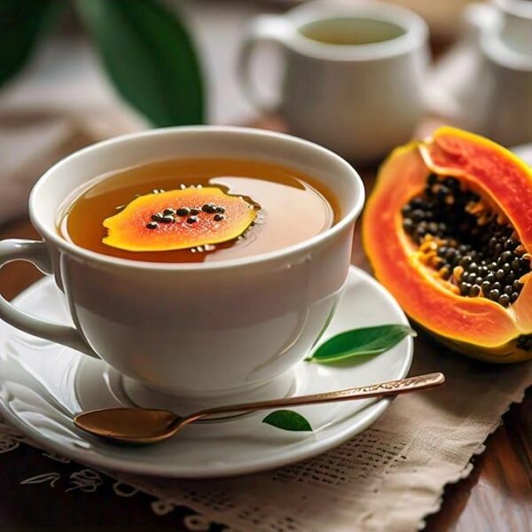 Papaya Green Tea 1