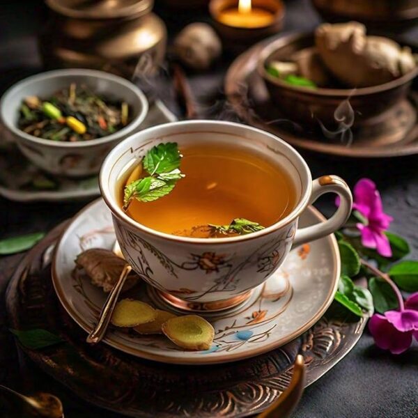 Tulsi Adrak Green Tea 1