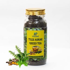 Tulsi Adrak Green Tea Main